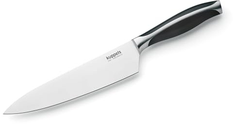 Kuppels CHEF Kochmesser | exzellente Schärfe & Schnitthaltigkeit | hochwertiger Klingenstahl | scharfes Küchenmesser | Gemüsemesser | Profi Messer | Kochmesser scharf | 20 cm Klinge