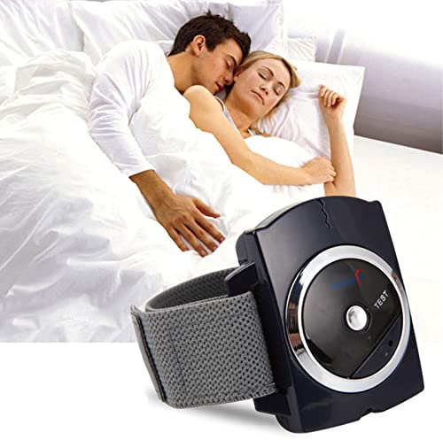 Eljeczt Antirronquidos Pulsera Reloj Ayuda para Dormir Reloj De Pulsera para Ronquidos Flexible Y Correa De Muñeca Ajustable Detecta Dispositivo Mejorar En Gran Medida La Calidad De Su Sueño