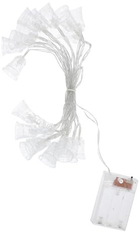 Homoyoyo -lichterketten Mit Geschnitzten Glocken Lichterketten Für Den Garten Im Freien Lichterketten Für Weihnachten