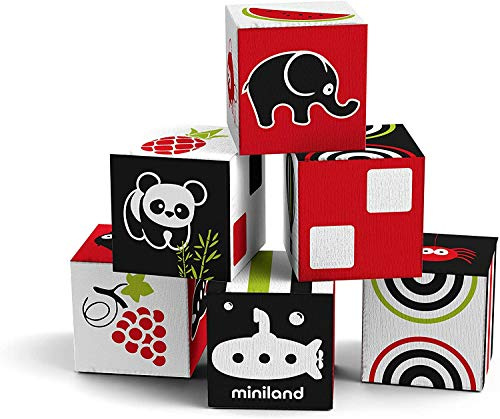 Miniland First Senses: 6 Cubes Set