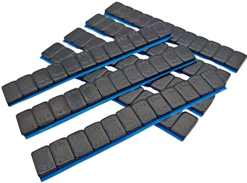 420g Auswuchtgewichte schwarz kunststoffbeschichtete Stahlgewichtsriegel 7x60g Modellbau