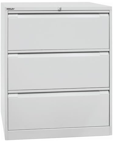 BISLEY | Hängeregistraturschrank | 2-bahnig | 3 Schübe | DIN A4 | lichtGrau