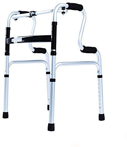 NATWEE Andador, Andador Plegable sin Ruedas Andador para Ancianos de aleación de Aluminio para discapacitados It's so Kind of You