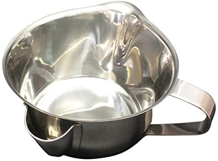 TOPBATHY Colino Per Zuppa Di Olio Cucina Sana Separatore Di Gadget Grasso Filtro Separatore D'olio Piccoli Strumenti Barattolo D'olio Separatore Di Grassi Acciaio Inossidabile