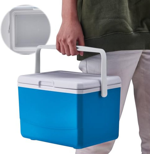 KOBONA 5L isolierte tragbare Kühlbox mit Griff, Grill-Isolierbox, Wärmekonservierung, Lebensmittelaufbewahrung, Kühlbox for Camping, Tailgating