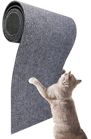 Tiragraffi autoadesivo, tiragraffi per interni, portatile, per pavimenti, tritatutto, divano e moquette, protegge i mobili da graffi e segni, giocattolo per affilare artigli ad alta presa, per gatti e