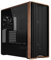 Lian Li Lancool 217 Boîtier PC Noir | Tour intermédiaire ATX, verre trempé, 5 ventilateurs, accents en bois de noyer, avant en maille, compatible avec connexion arrière