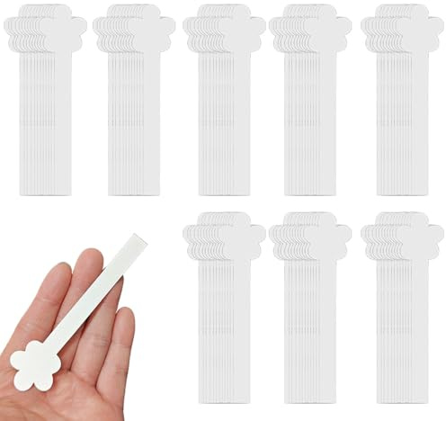 Acoeitl 200 Pcs Perfume Tester Strips White Fragrance Blotter Test Strips Paper Cologne Tester Strips Disposable Scent Testing Cards for Essential Oils Sampling（4.33''x1.1''）