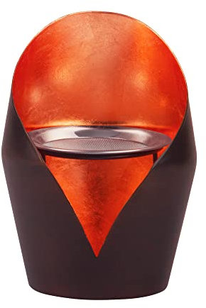 Weihrauchbrenner und Windlicht Merath Bronce, Kupfer antik foliert, DM 10,5 cm