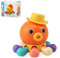 BelleStyle Montessori Spielzeug ab 1 Jahr, Baby Spielzeug Motorikspielzeug Oktopus Sensorik Feinmotorik Aktivitäts Spielzeug Lernspiele Geschenke für Babys Kleinkinder Jungen Mädchen ab 6 9 12 Monaten