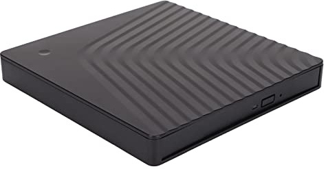 Ejoyous Extern Cd-DVD-enhet för Bärbar Dator, USB3.0/USB2.0 5 Gbps Bärbar Optisk Enhetslåda för 12,7 Mm DVD RW-enhet
