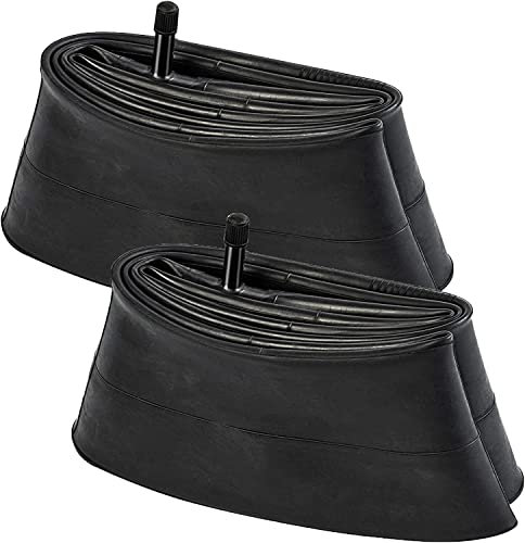 YunSCM 2-PCS 20x3 Verdickung Fatbike Schläuche 20x3.0 76-406 E Bike Reifen Schlauche 20 Zoll Kompatibel 20 x 3.0 20x3.5 MTB/Rennrad Fahrrad Schläuche |AV32mm Schrader Ventil 20x3.0-3.5