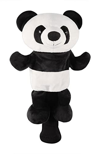 SHABIER Plysch nyhet djur golf driver huvudskydd för 460 cc Head Club (Panda)