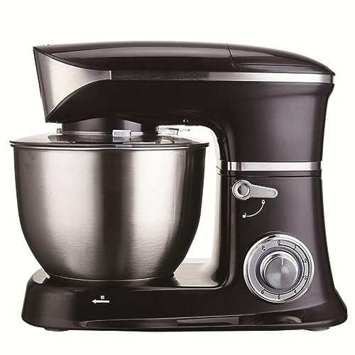 Batidora De Pie Para Alimentos Licuadora De Masa De 1300W Y 6 Velocidades 6.5L Mezclador De Alimentos Con Cabezal Inclinable Incluya Batidor, Ganchos Para Masa, Protector Contra Salpicaduras ( Color :
