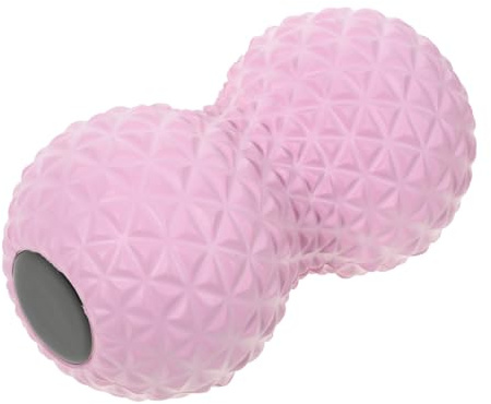 VALICLUD Portable Peanut Massage Ball for Neck, Foot, and Back Muscle Relaxation – Double Ball Design, Starlight Pink, Small Size for Fascia Release and Trigger Point Therapy