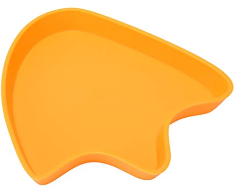 Jeanoko Bol de Nourriture pour Reptiles, Bols d'eau de Grande capacité en Forme D'empreinte pour Lézards Geckos Tortues en ABS Durable (Grande)