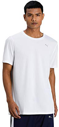 Puma Performance SS tee M Camiseta, Hombre, Puma White, L