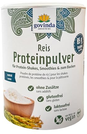 Govinda Protein-Pulver, Bio Reis, 400g (2)