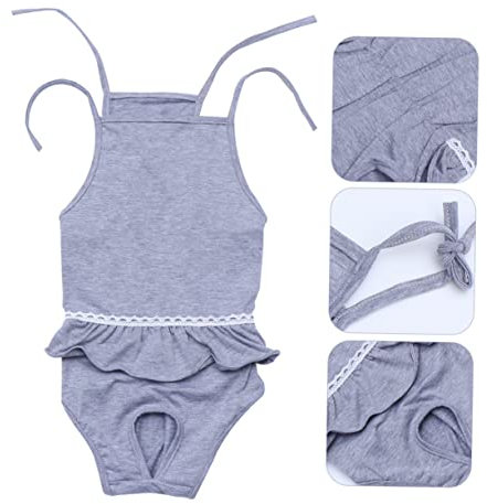 BELLIFFY Einteilige Hygienehose Für Hündinnen Periodenhose Haustierwindel Schutzhose Sauber Und Bequem