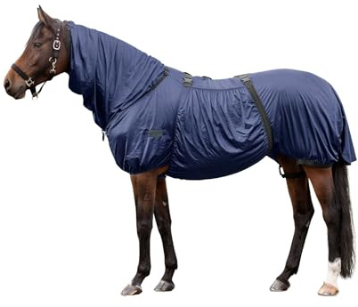 Waldhausen Couverture anti-eczéma Basic Bleu nuit 145 cm