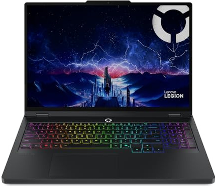 Lenovo Legion Pro 5 Gaming AI Laptop - Display OLED 16 WQXGA 240Hz, NVIDIA GeForce RTX 5070, Intel Core Ultra 7 255HX, RAM 32GB DDR5, SSD 1TB, Windows 11, Tastiera RGB QWERTY, 3 mesi GamePass