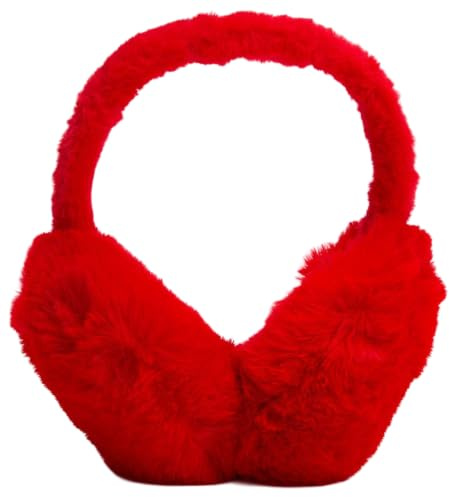 Casque en Peluche Rouge pour Femme Twoaw26Br00006
