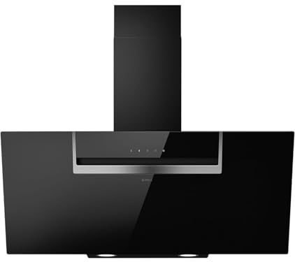 Elica SHEEN-S BL/A/90 - Cappa da Cucina Aspirante Nero