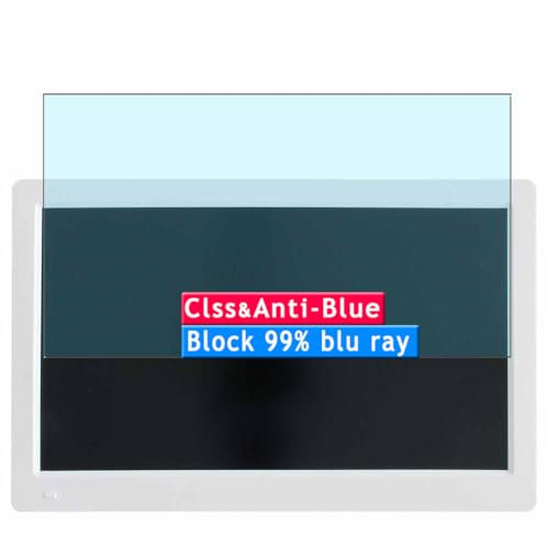 Vaxson Anti Blue Light Tempered Glass Screen Protector, compatible with FFF SMART LIFE CONNECTED F3DPF116WH 11.6 Monitor Visible Area, 9H Film Protectors Guard