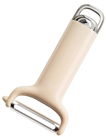 Pelapatate, Efficiente Pelafrutta Antiruggine Pratico per la Casa (Beige)