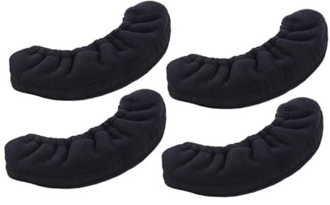 Abaodam 2 Paare Skate-Schutz Eishockey-wächter Wachen Wachen Harte Wachen Skate-zubehör Schlittschuhabdeckung Eiswächter Schlittschuhschoner Zum Schlittschuhlaufen Black Oxford-Stoff