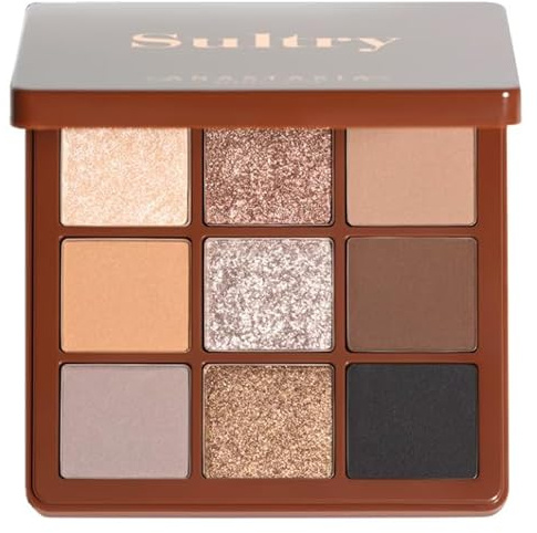 Anastasia Beverly Hills ORIGINAL | MINI PALETTE - Paleta de 9 sombras de ojos | by BELLA (SULTRY, 0.98 g (Paquete de 1))