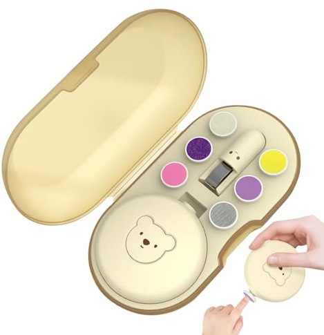 Pequeño Cortauñas Cortauñas , Lima Eléctrica, Kit De Cuidado Completo, | cortauñas infantil kit aseo Cuidado Al Lijar Uñas De Pies Y Manos De Niños, Hogar Y