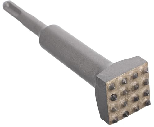 DOITOOL Punta Scalpello Elettrica per Muro con Denti Attacco per Martello Demolitore Bit per Percussione Strumento per Rottura e Preparazione Superfici Calcestruzzo per Rivestimenti e