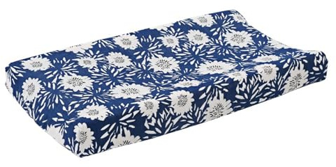 Copri fasciatoio per bebè – Lenzuolo per pannolini in morbido cotone, copertura impermeabile rimovibile | 32x16 pollici simpatico animaletto con stampa floreale biancheria da per la scuola mater