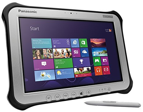 Panasonic Toughpad FZ-G1 Mk 4 (10.1 inch) Tablet PC Core i5 (6300U) vPro Processor 2.3GHz 4GB 128GB Solid State Drive WLAN BT Windows 10 Pro with Rear Camera (Intel HD Graphic 520)