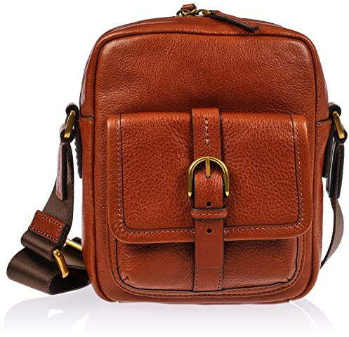 Fossil Tasche für Herren Camden Eco Leder N/S Umhängetasche, MBG9600210 - 15,2 cm L x 6,4 cm B x 20,3 cm H