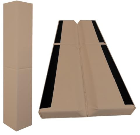 Wall Corner Guards & Edge Protectors, Heavy Duty Wall Corner Protective Safety Padding, All-Weather 2 Sides Corner Pad for Gyms, Basketball Court, Playrooms, Schools, Garages