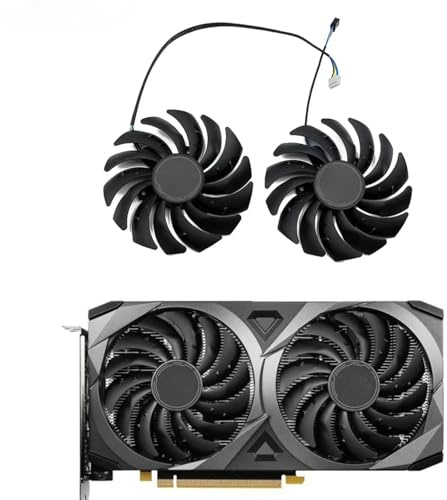 95mm PLD10010S12HH RTX3060 RX6600 6700 XT gpu Cooling Fan for MSI RTX 3070 3060 3060Ti Ventus 2X OC Graphics Card Cooler