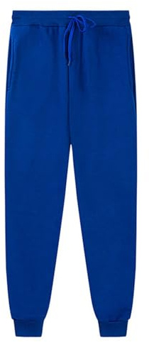 Boys Jog Pants Kids School PE Joggers Sports Trousers Girls Activewear Childrens Fleece Jogging Trouser Solid Color Elasticated Waist Cotton Soft Tracksuit Bottoms Sweatpants with Pockets