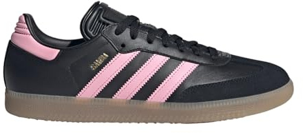 adidas Mens Samba Inter Miami Lace Up Sneakers Shoes Casual - Black, Pink - Size 10 M