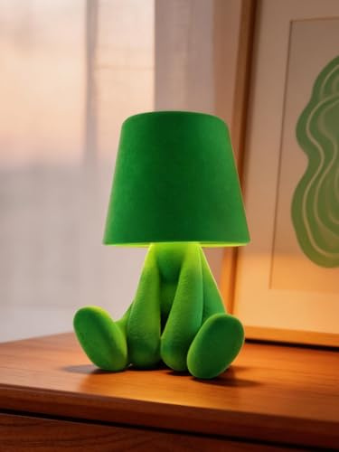 ytydo Modern Table Lamp for Youth: Rechargeable Cute Light for Kids Child Teen - Gift for Birthday Christmas Halloween Easter (Green)