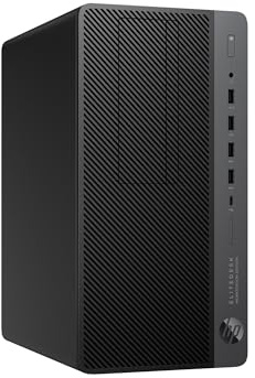 HP EliteDesk 705 G4 Mini Tower Desktop Computer, AMD Ryzen 3 Pro 2200G Prozessor, 8GB RAM, 256GB SSD, WiFi, Bluetooth, US QWERTY-Tastatur, Windows 11 Pro (Generalüberholt)