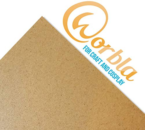 Worbla Finest Art mini striscia 2.5 in x 10 in – perfetto per piccoli progetti, bracciali, e Trim – termoplastica