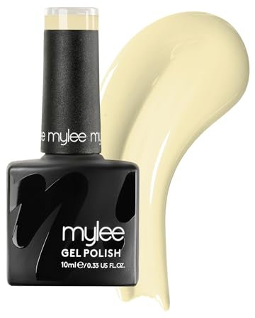 Mylee Gel Nail Polish 10ml [Lemonade] UV/LED Soak-Off Nail Art Manicure Pedicure for Professional, Salon & Home Use [Yellow/Orange Range] - Long Lasting & Easy to Apply