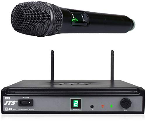 JTS E-7R/E-7THD - Radiomicrofono UHF con Palmare Singolo