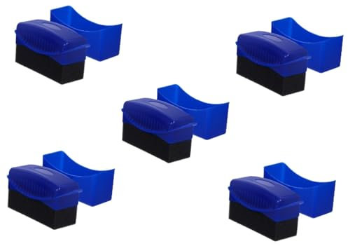 iplusmile 5st Autowachsbürste -Pads Wachsapplikatorpad Autowachswerkzeuge Schaumstoff- -pad Für Autowachs Autowachspad Schwämme Zum Auftragen Von Reifenschaum