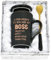 Joymaking Coffee Mug - Funny Boss Gift for Men Women Colleagues - A Few Words to Describe My Boss - 14Oz Black