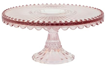 GreenGate Alice Tortenplatte Pale pink medium 20cm