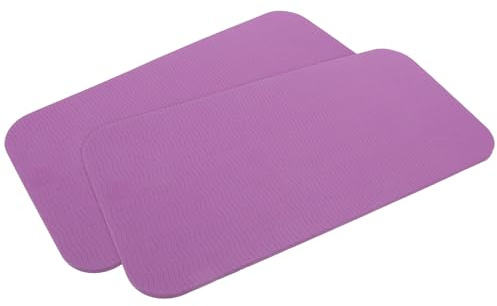CIYODO 2 Pezzi Tappetino Ginocchio in TPE Cuscinetti per Ginocchia Antiscivolo Leggeri e Resistenti per Giardinaggio Pulizie Casa Yoga e Lavori Esterni