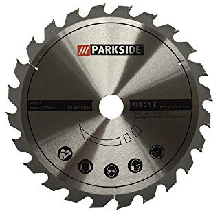 Parkside 24 Tooth Saw Blade for Parkside Table Circular Saw PTKS 1700 A1 - IAN 49407 - Compatible with Wood